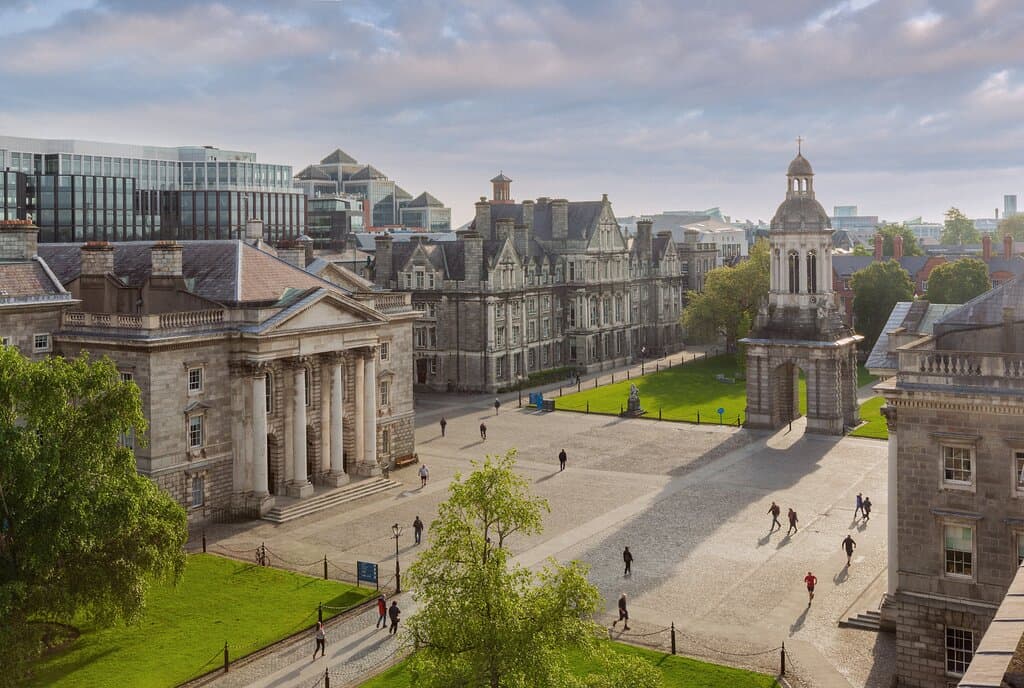 Front Square at Trinity College Dublin