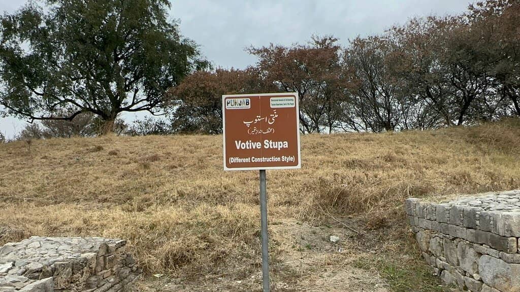 Votive Stupas and Monastic Cells