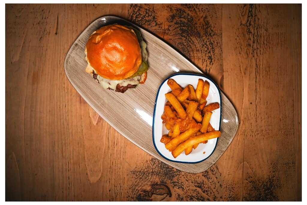 Taphouse Double Patty Smash Burger