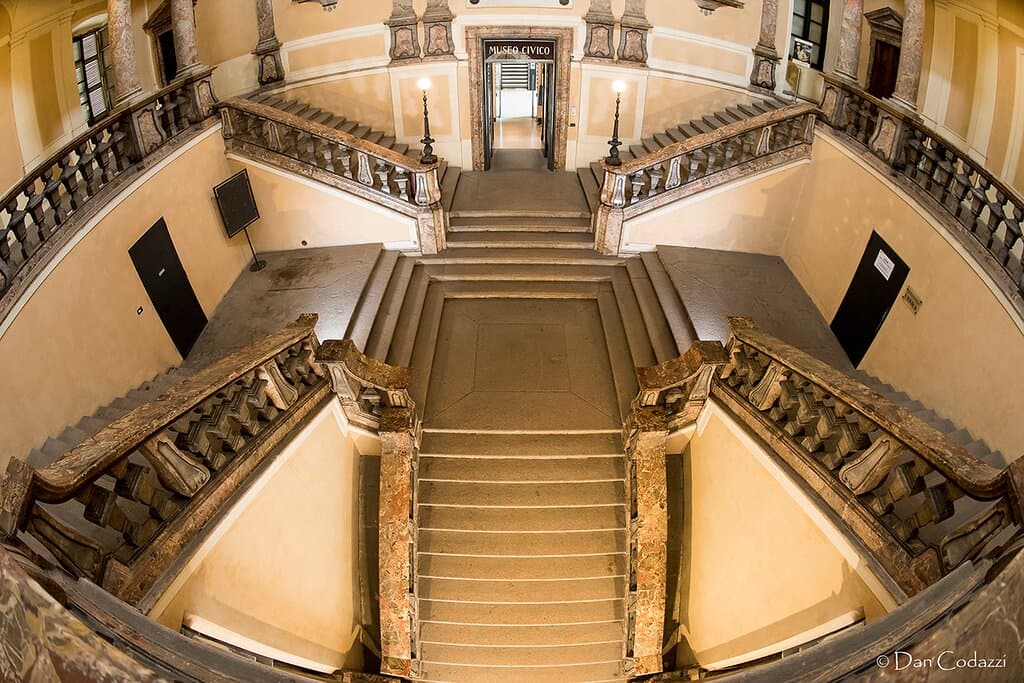 scalinata del Museo