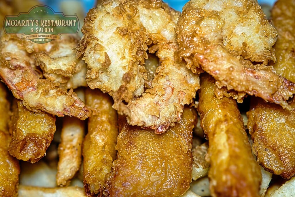 Guinness Shrimp, Fish & Chips