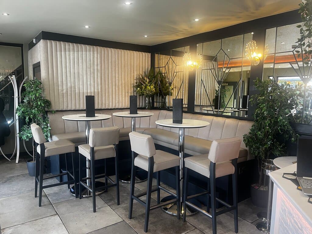 New bar area