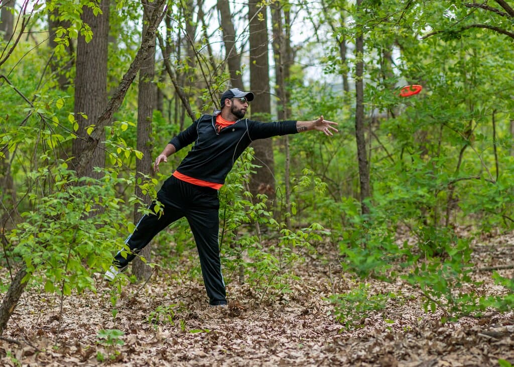 Disc Golf Action Shots