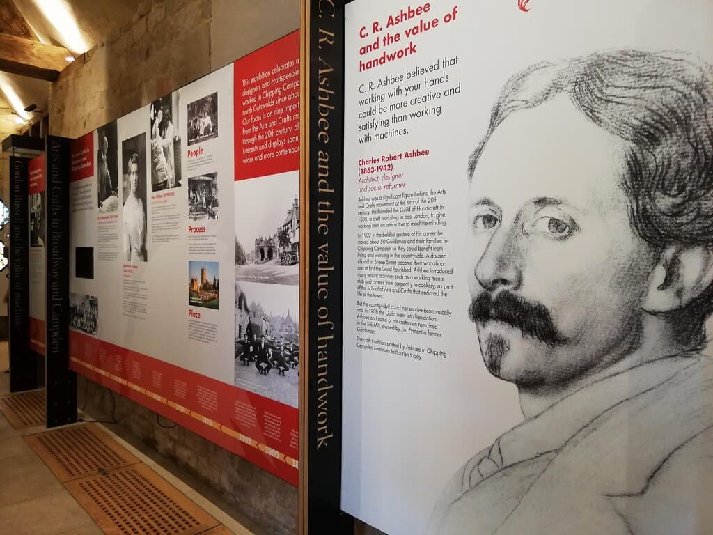 Discover the stories and legacy of the craftspeople, designers and artists working in the north Cotswolds from 1900 to the present day. In the spring of 1902 C.R. Ashbee, architect, designer and a leading figure in the Arts & Crafts movement, moved with his Guild of Handicraft to Chipping Campden from the East End of London. This was the beginning of the story of craft and design in Chipping Campden.