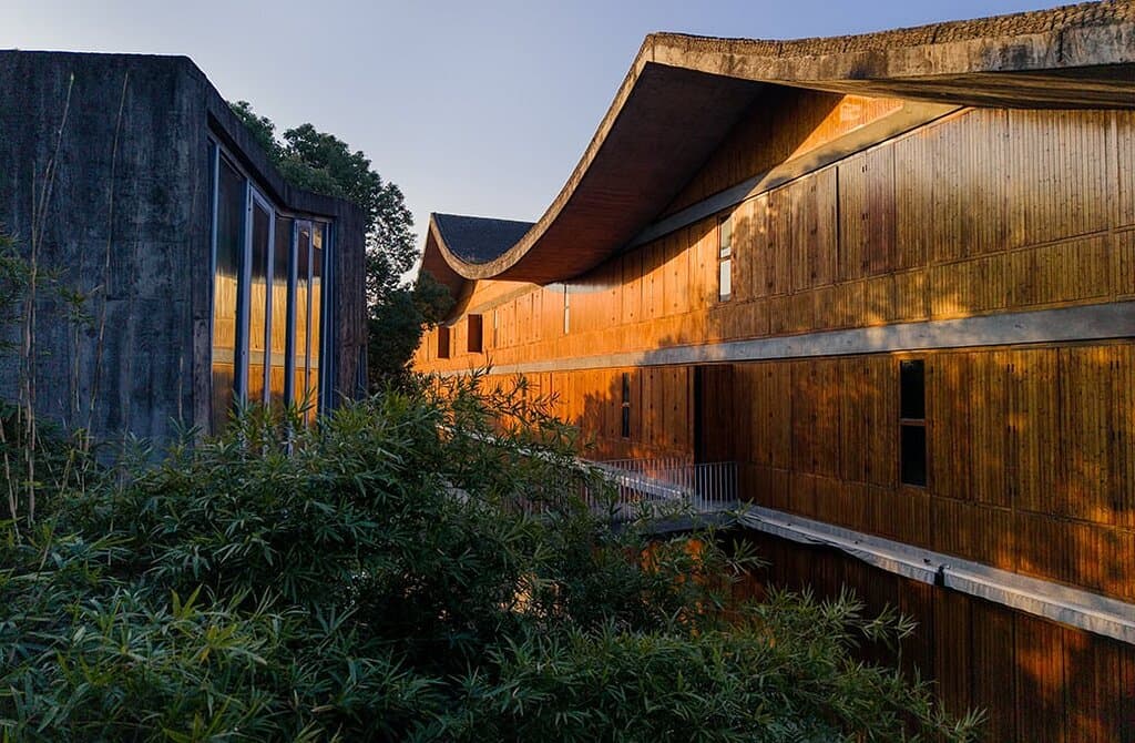 The teaching building of the China Academy of Art