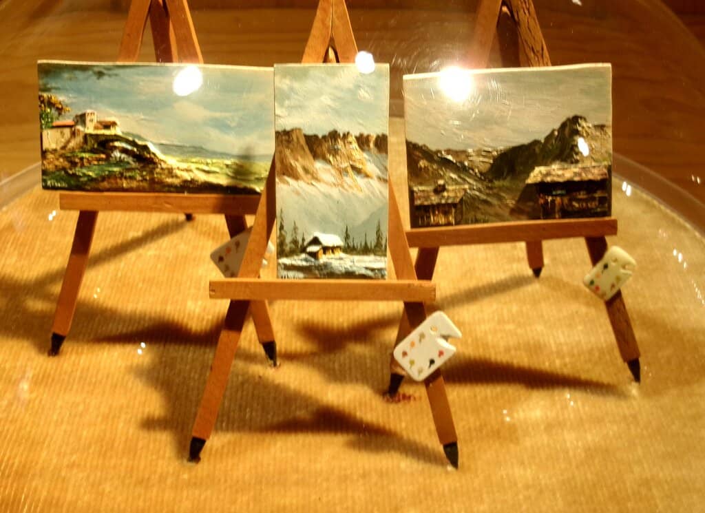 Lincoln on a Pin Head