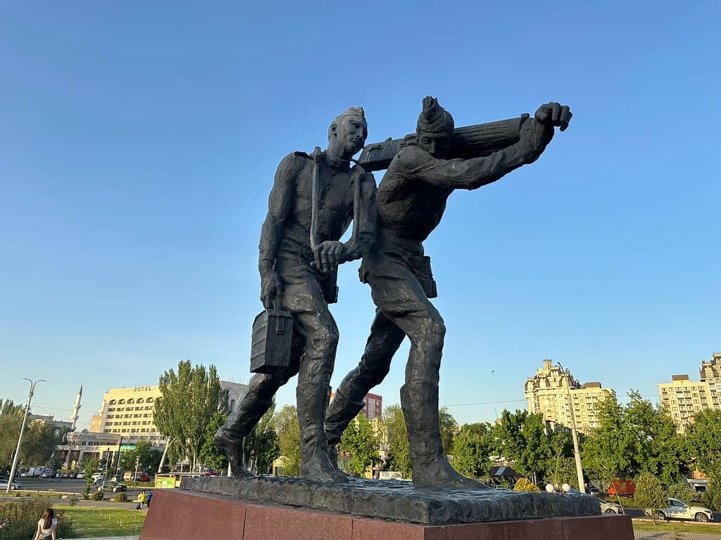 Yurt-Shaped Monument