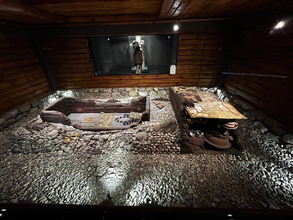 Golden Treasures Display