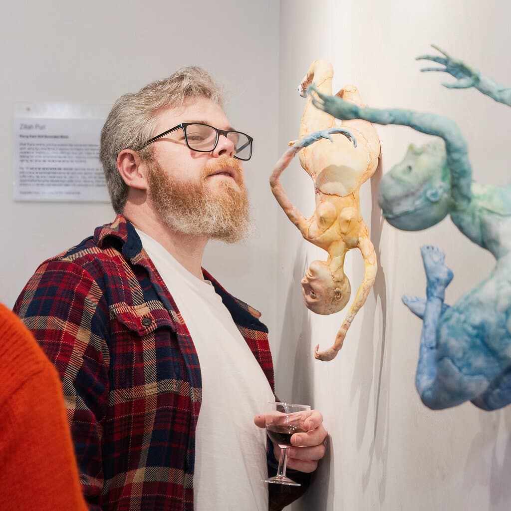 New Ashgate Gallery is proud to present Rising Stars 2025, a nationally curated platform that champions early-career makers. The programme provides emerging talent with their first professional exhibition, offering an unparalleled opportunity to connect with collectors and showcase their work. For collectors, Rising Stars is an exclusive chance to discover and invest in the next generation of talent, contributing to the future of British craft and design. Photo: David Westwood. Art: Zillah Puri