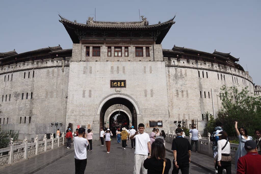 Majestic Lijing Gate Tower