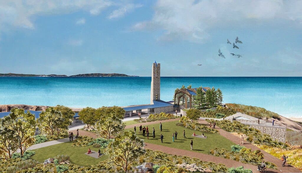 Rendering for prospective new location