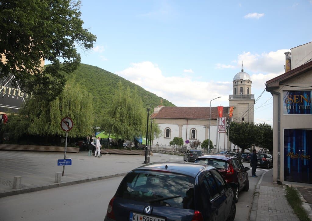 Vue extérieure de cette église