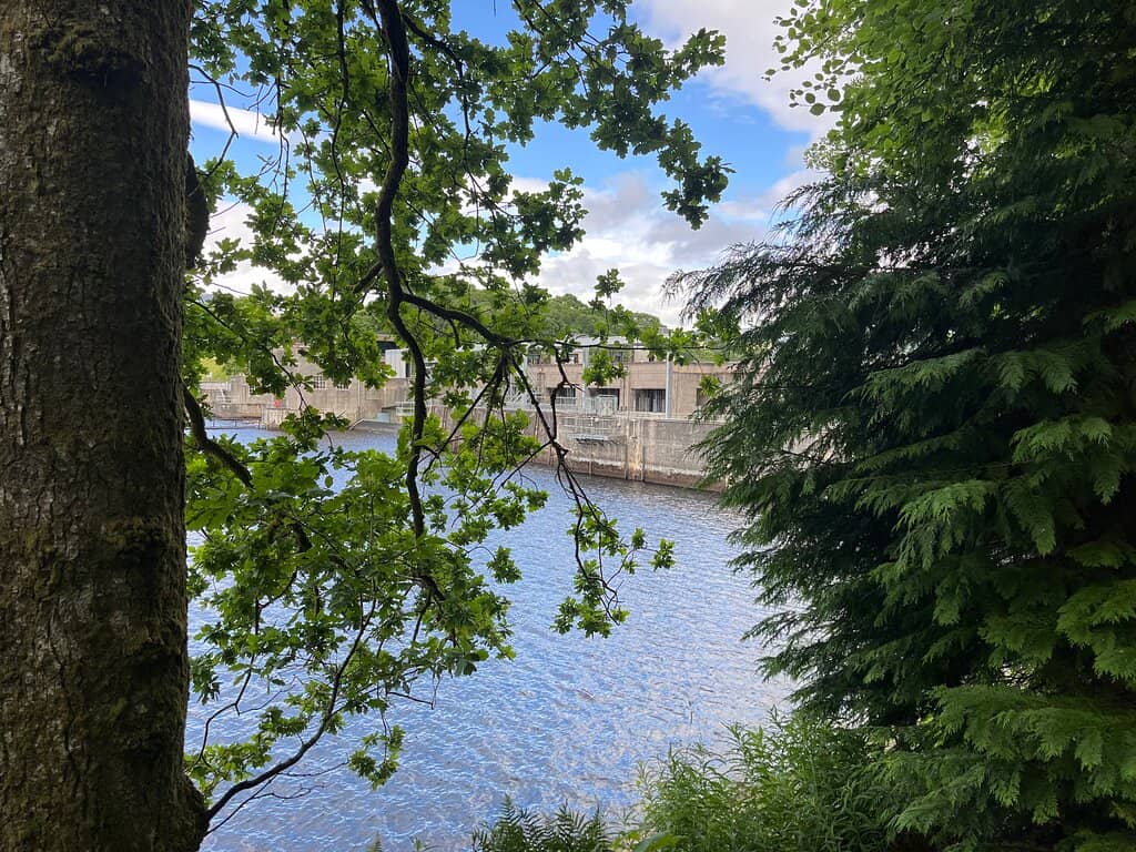 Pitlochry Dam and Loch Faskally