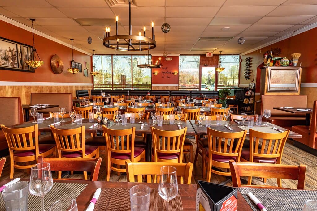 Our restaurant inside