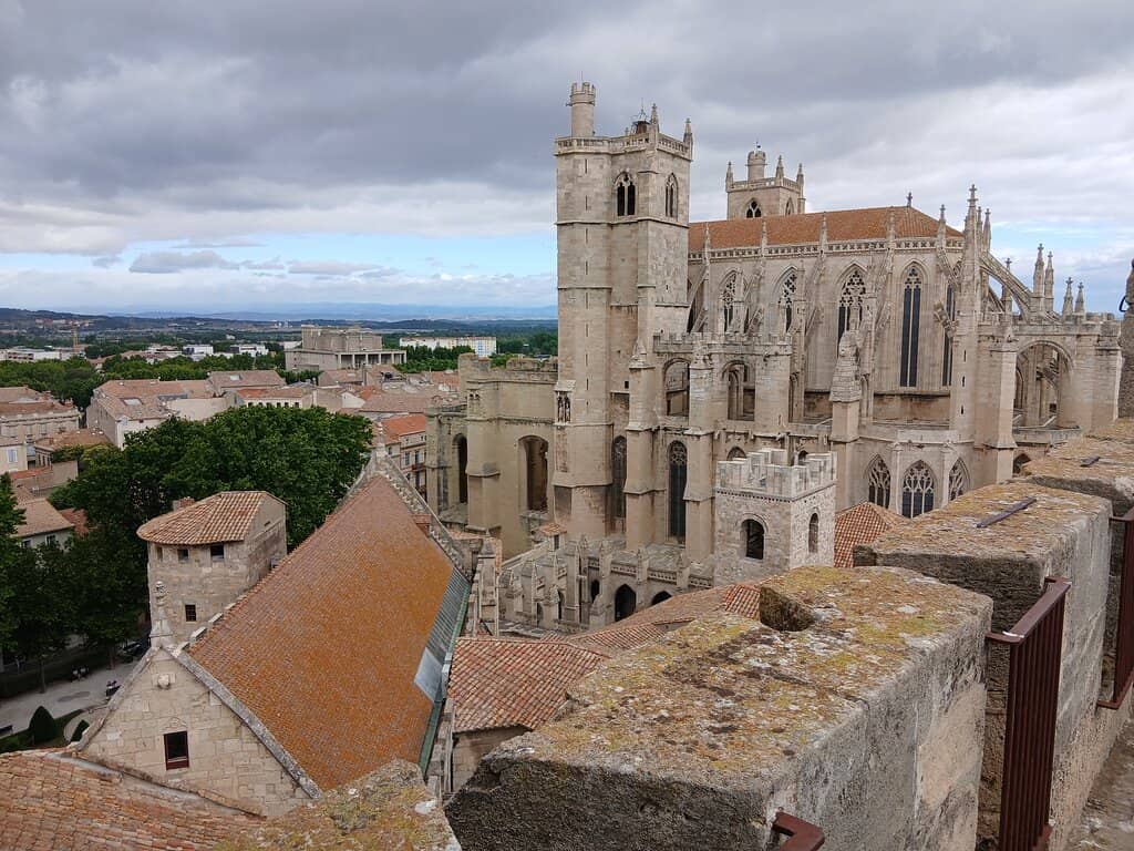 Gothic Cathedral Saint-Just et Saint-Pasteur