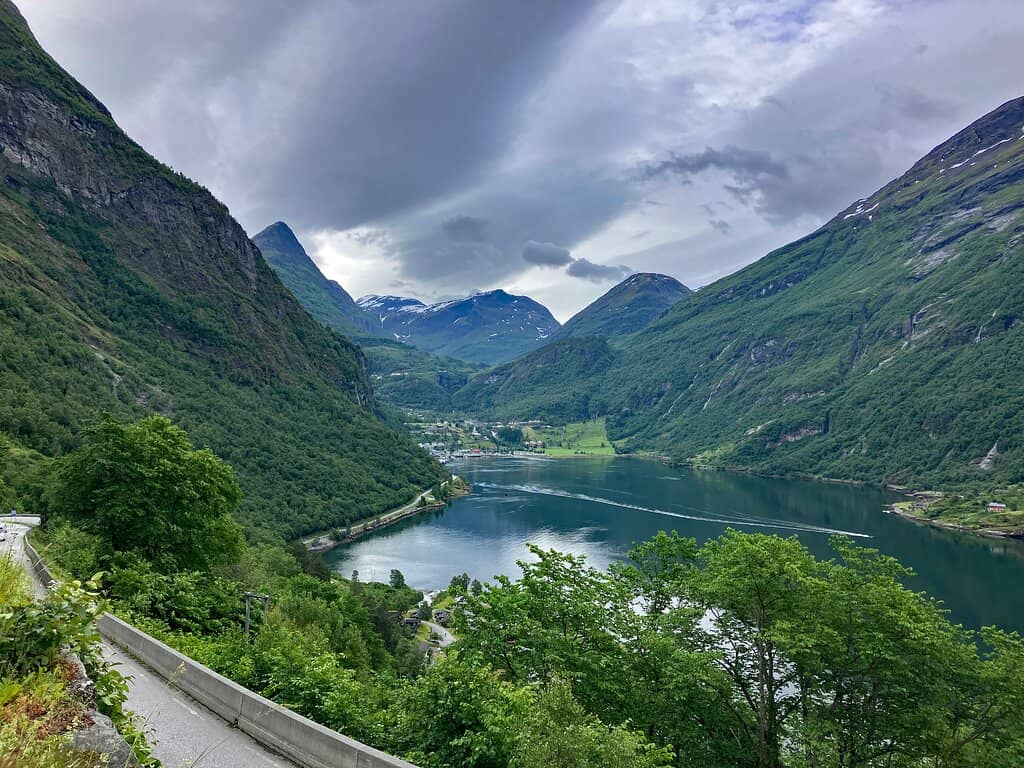 Panoramic Geirangerfjord Vista