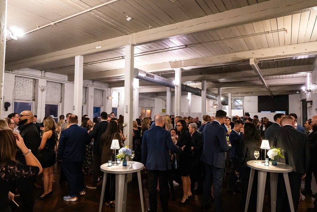 Wilder Gallery for a cocktail party at The Knowlton