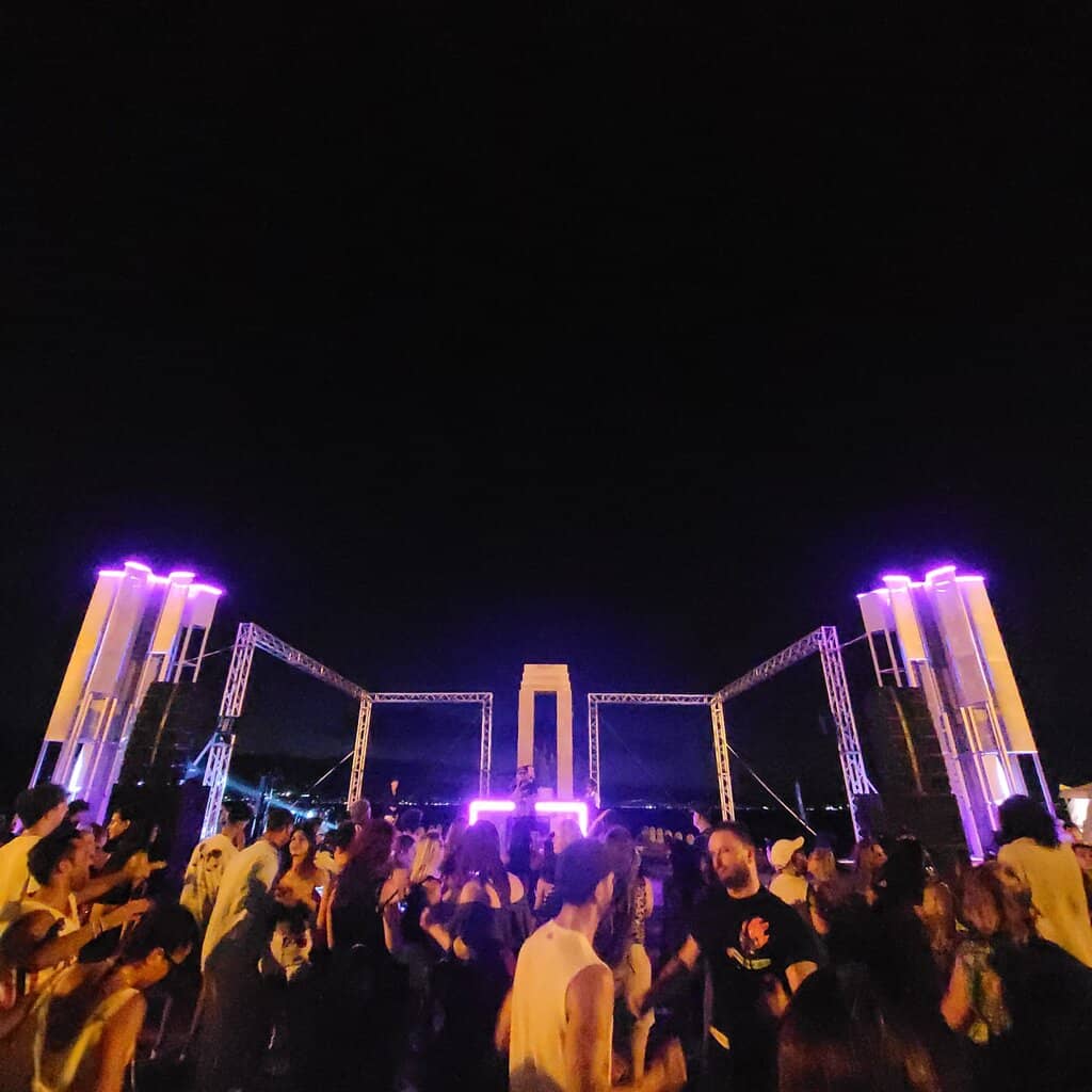 Vibrant Evening Atmosphere