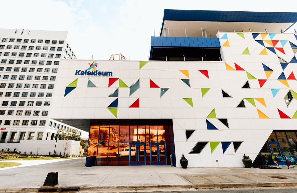This is the front of our building! You can't miss us.