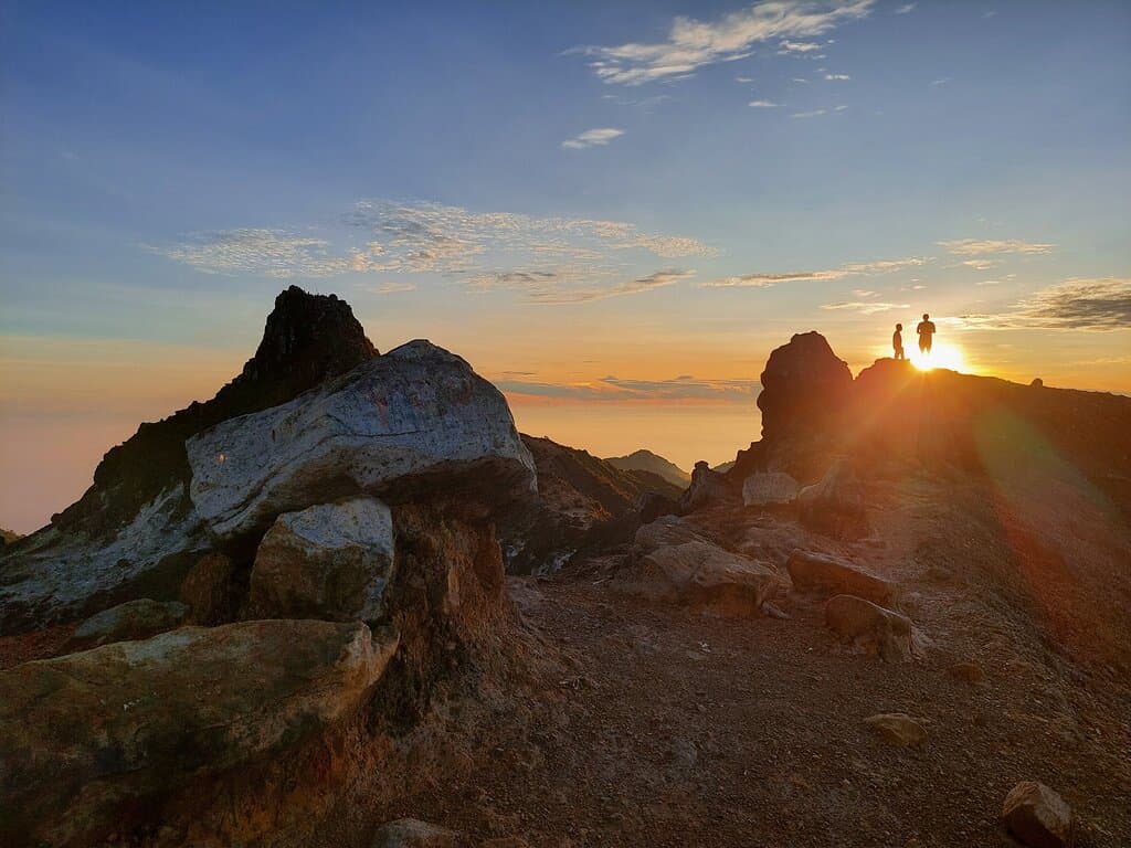 Sunrise Mount Sibayak. Get yours on berastagiadventure (dot) com