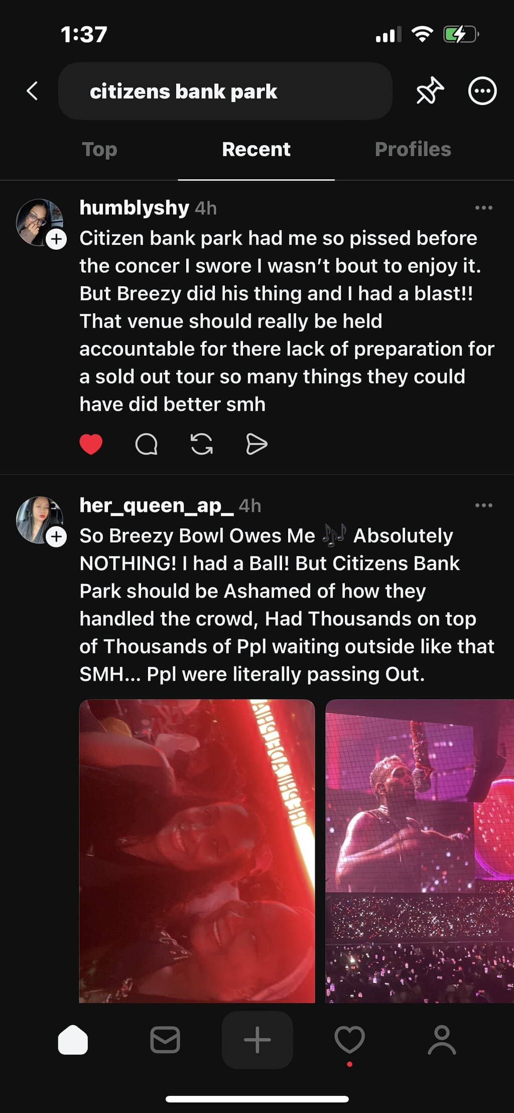 Pink's Summer Carnival Tour