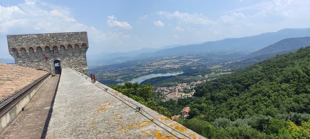 Strategic Hilltop Location