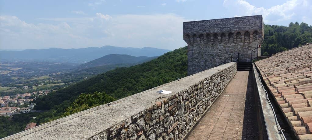 Strategic Hilltop Location