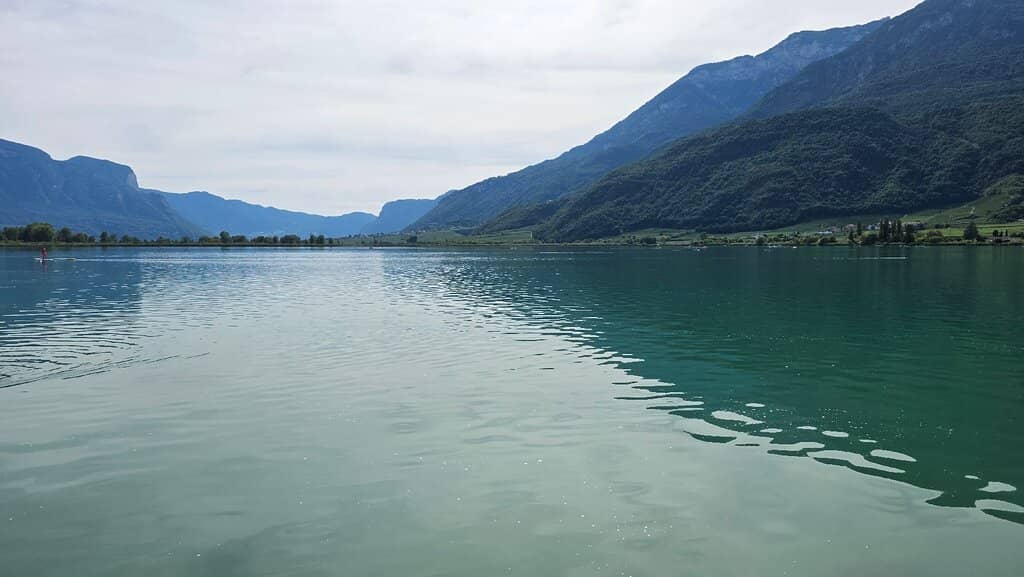 The Warmest Alpine Lake