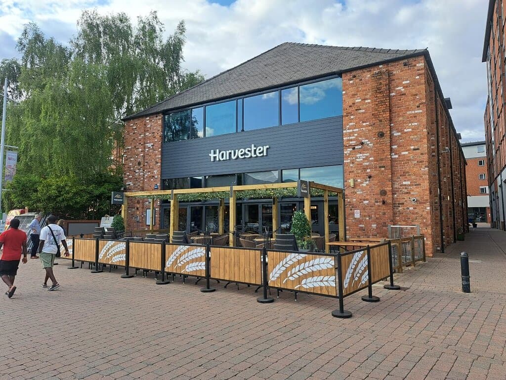 Your all new Harvester Brayford Wharf- July 2025
