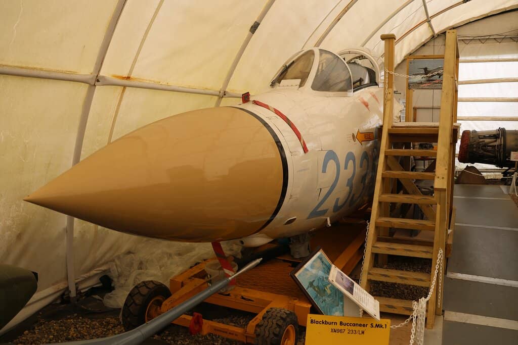 Vulcan Bomber Cockpit