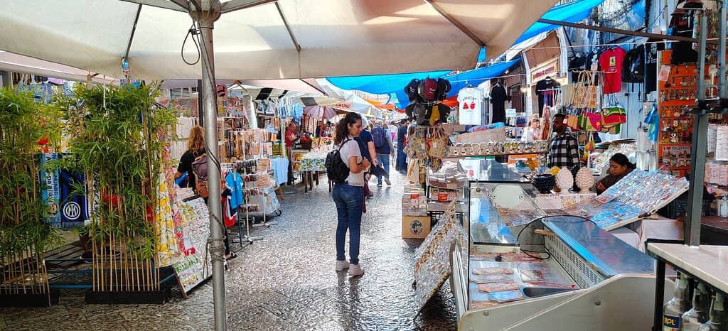 Bustling Fish Market