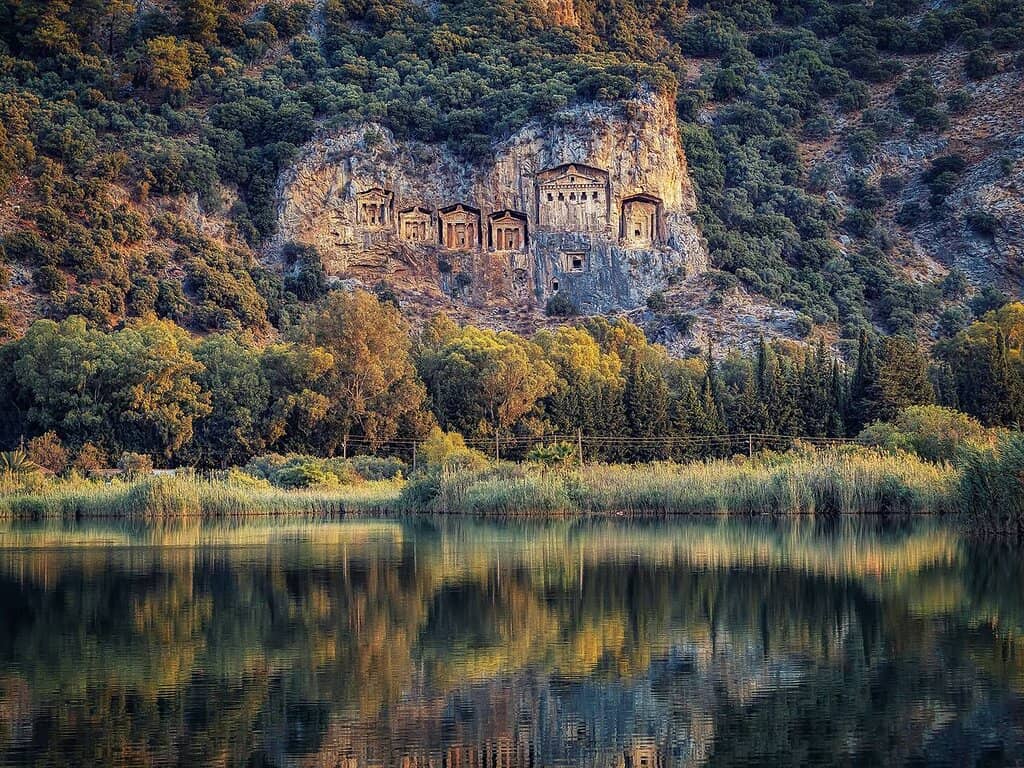 Amyntas Rock Tomb Facade