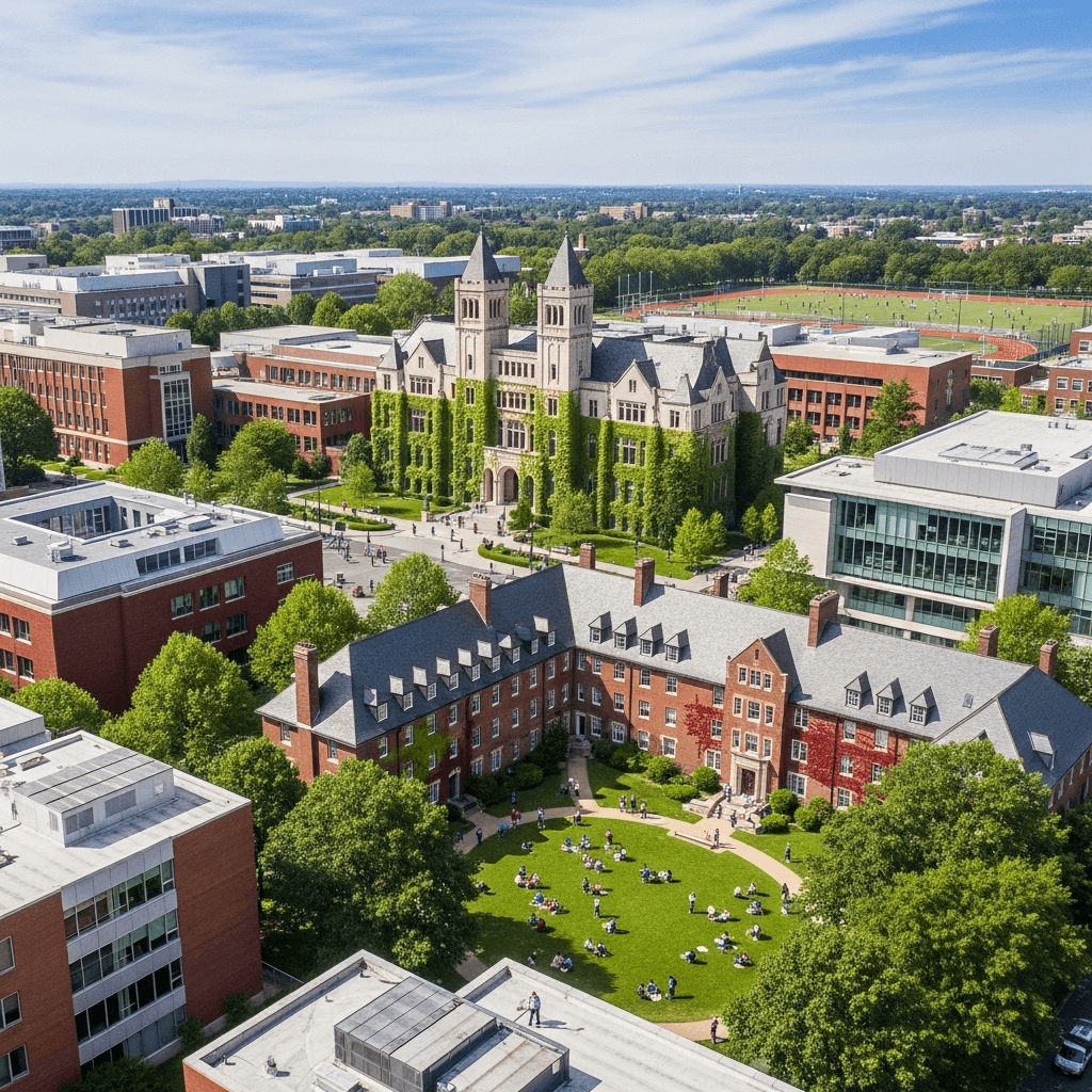 Beautiful Campus Grounds