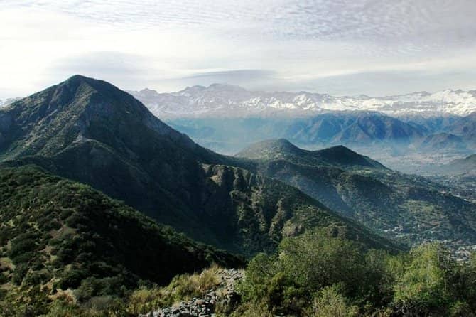 Andes Mountain Backdrop