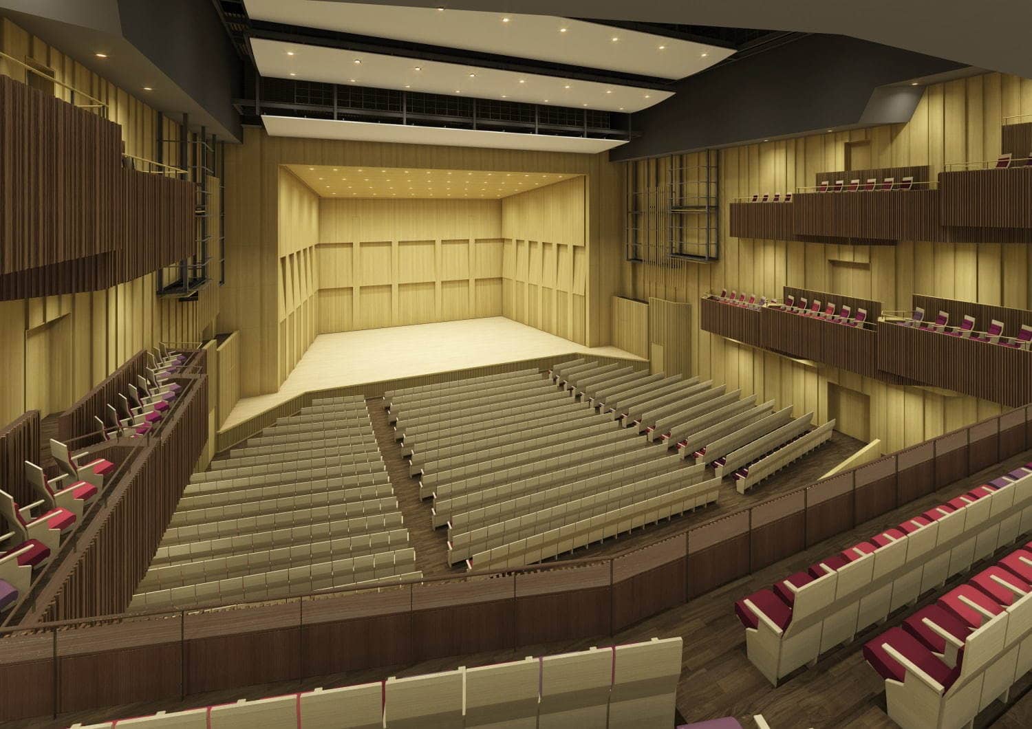 Panoramic Stage Views