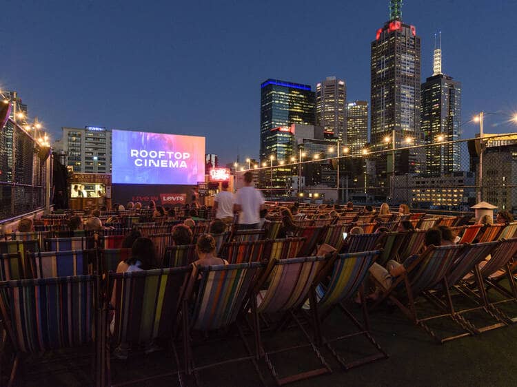 Cozy Deckchair Cinema