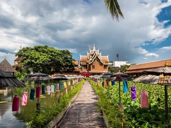 Peaceful Pond and Gardens
