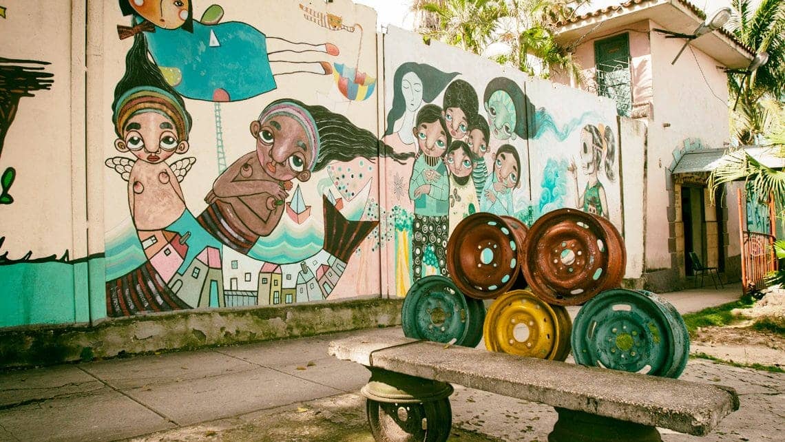Vibrant Street Art Murals