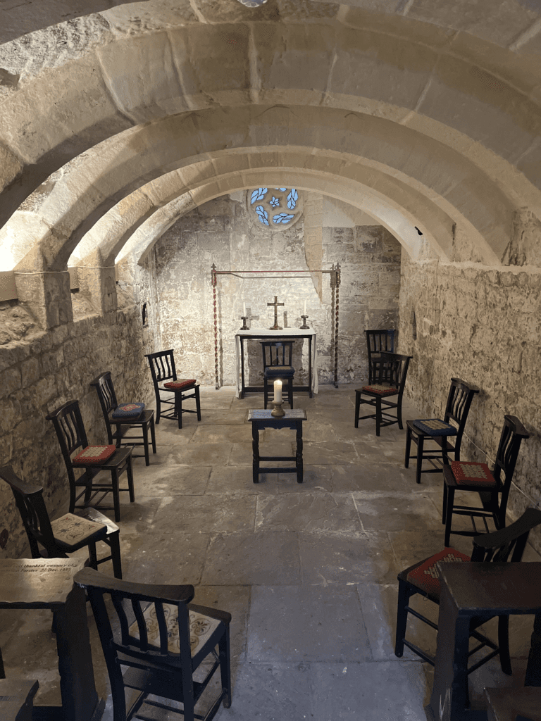 Crypt & Terraced Garden