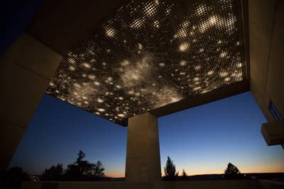 Rooftop Light Art