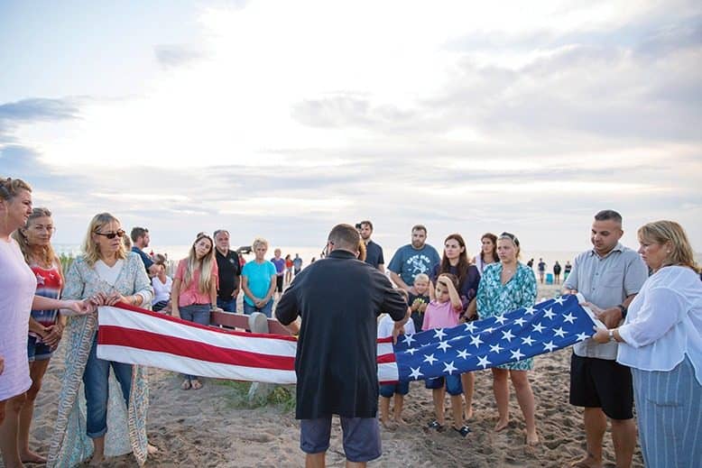 Evening Flag Ceremony
