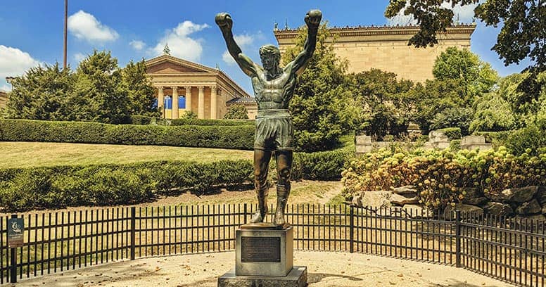 The Rocky Balboa Statue