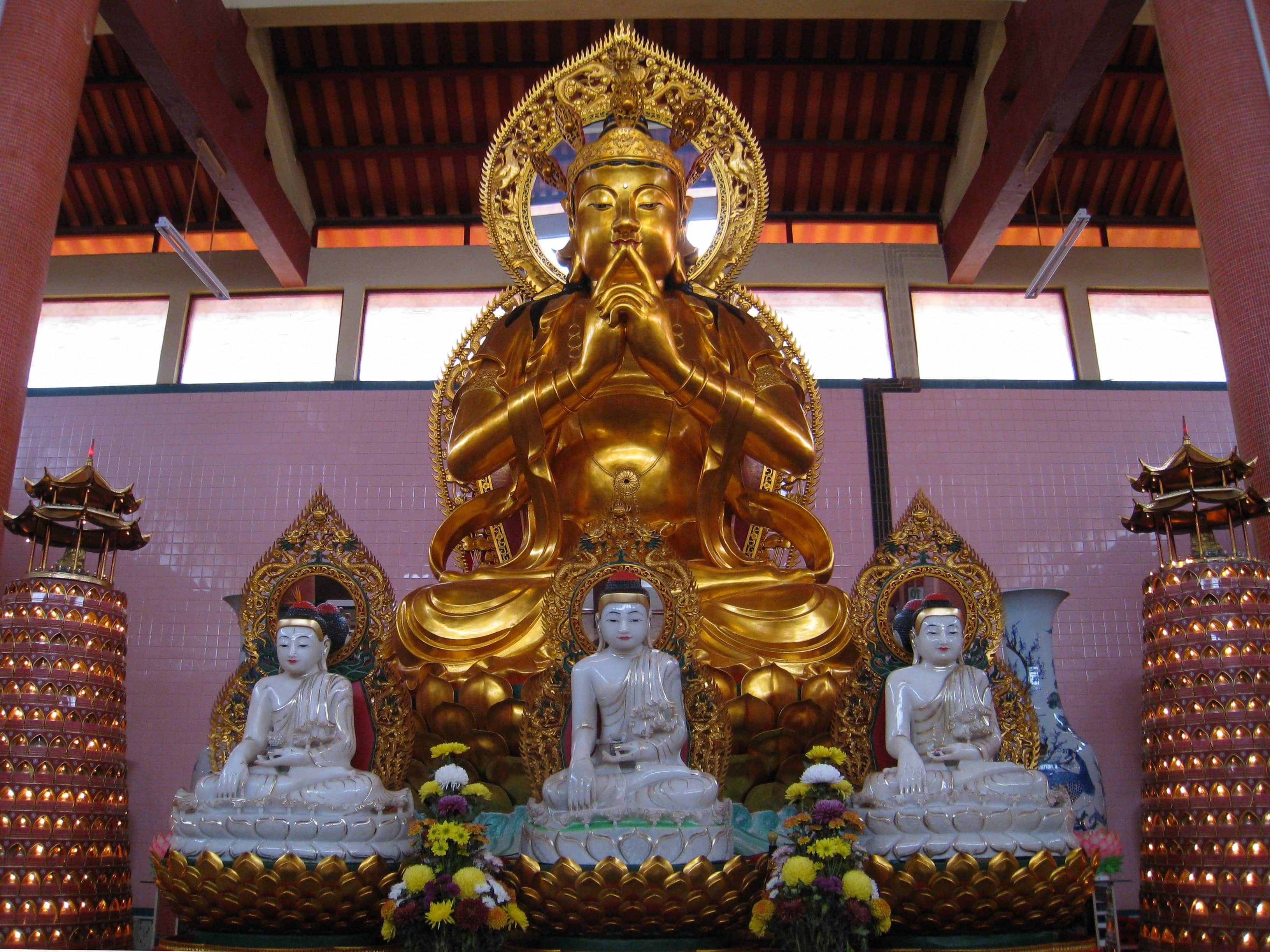 Gilded Buddha Statues