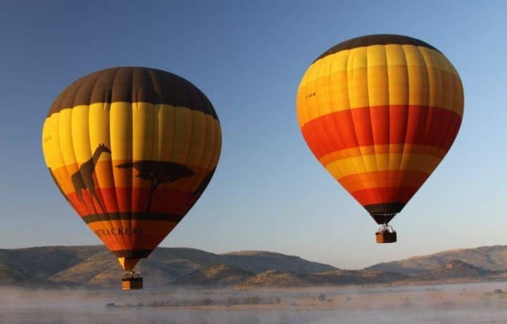 Hot Air Balloon Safari
