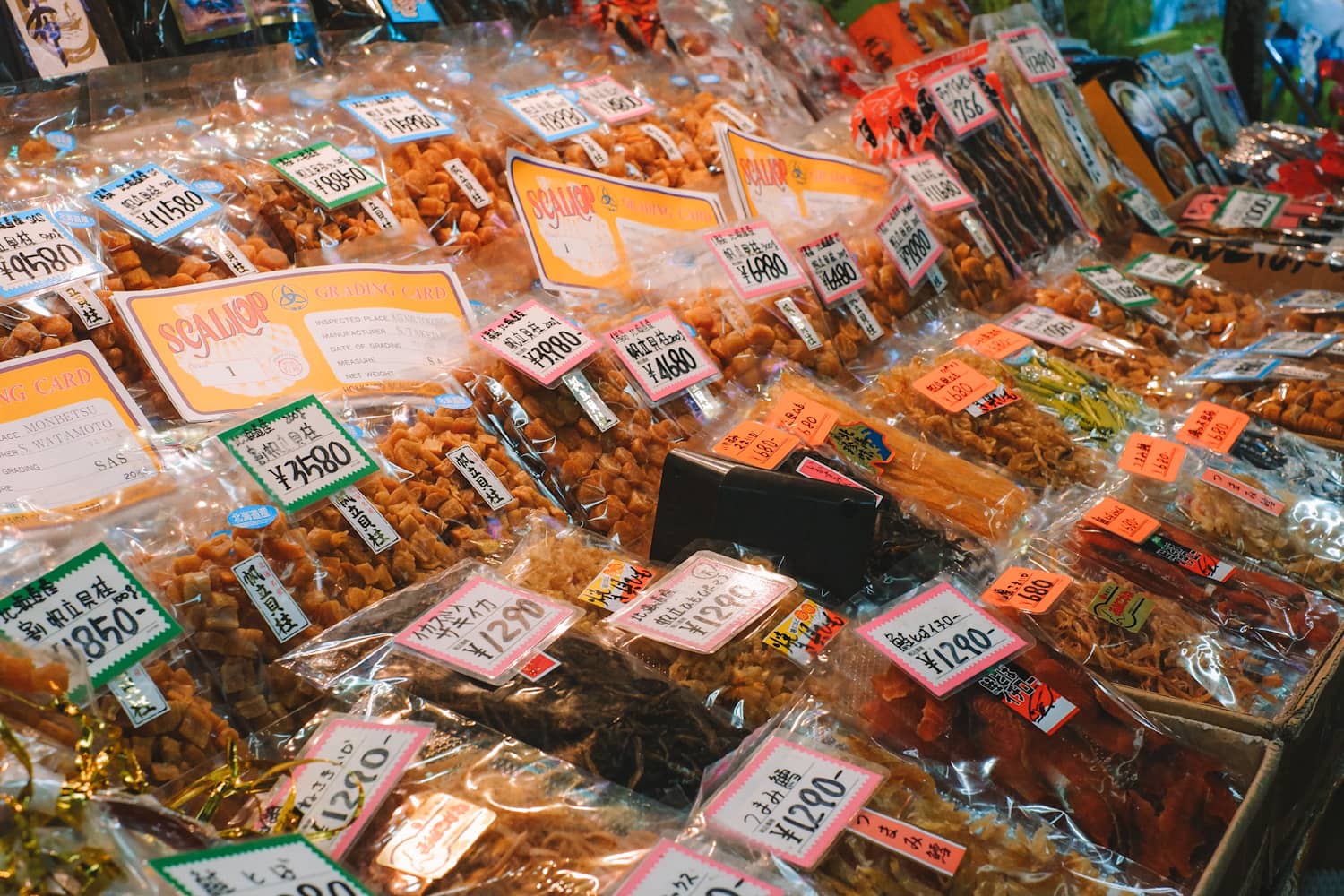 Uni & Scallop Sampling