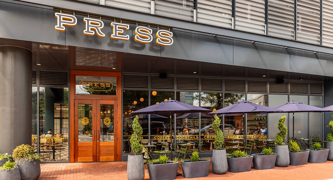Press Coffee, Crêpes & Cocktails