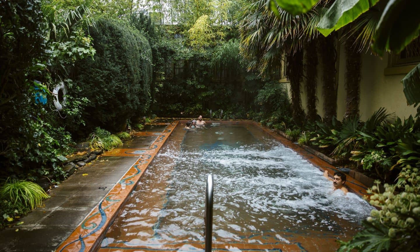 Outdoor Soaking Pool