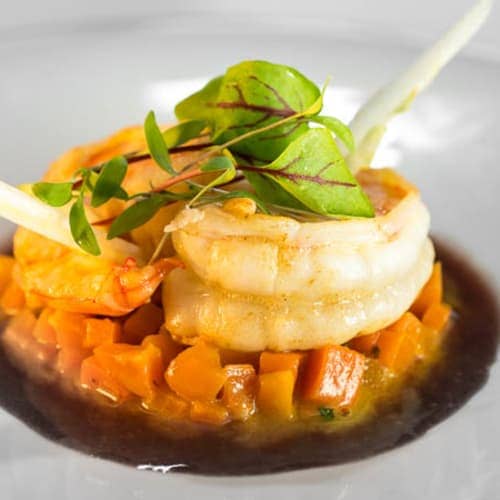 Artistic Culinary Presentation