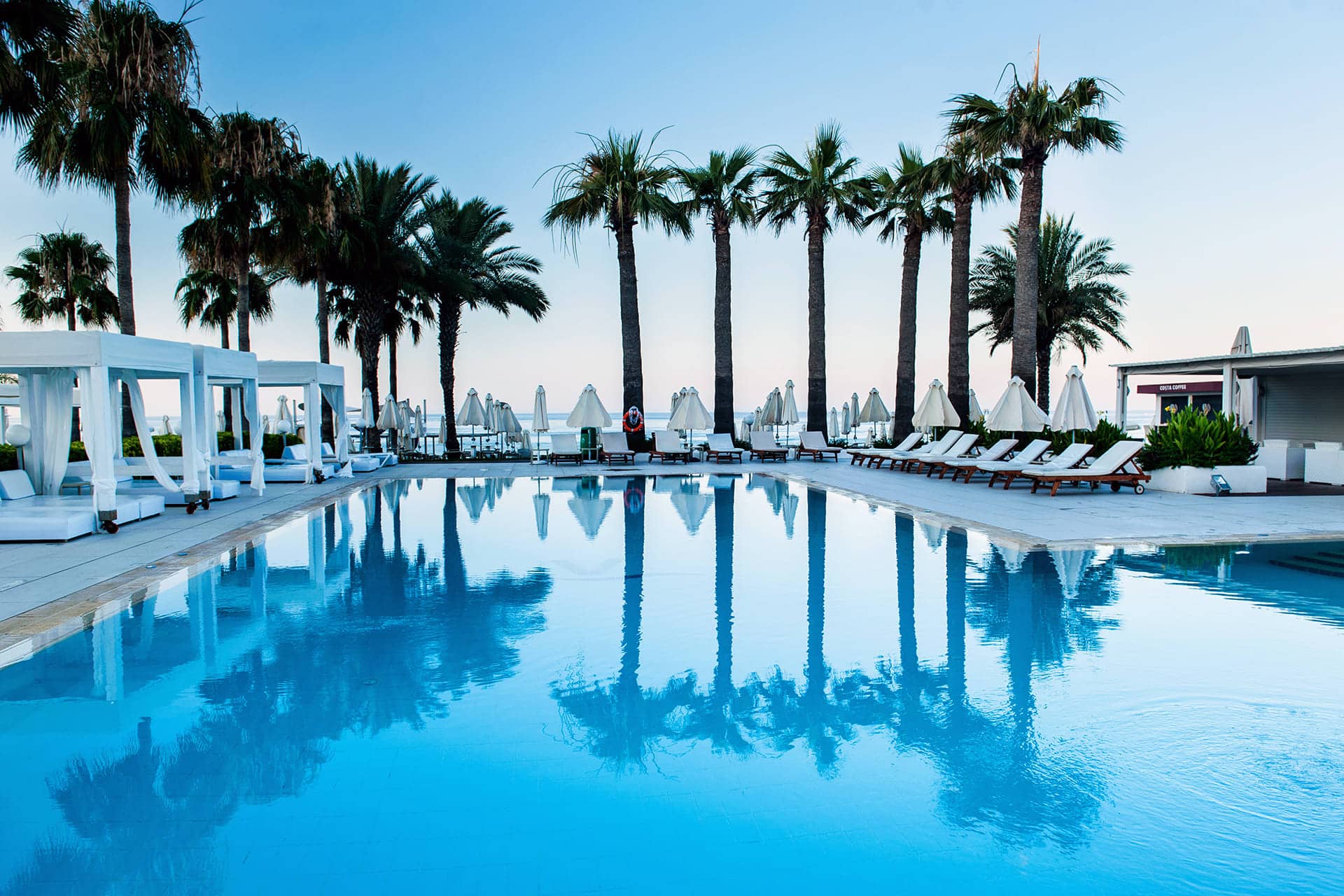 Hotel Pool Area