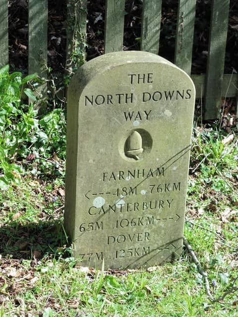 Pilgrims Way Milestones
